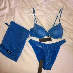 Triangl bikini top S, cheeky bottom M